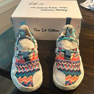 Trae Young 1 Signature Series Adidas basketball shoes. Men’s size 8. Women’s 9.